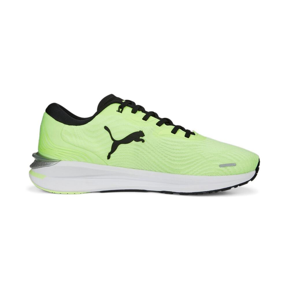 Puma Electrify Nitro 2 Running Shoes Lemon Tree Neon Green Mens Size 9 376814‑12